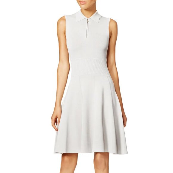 Jason Wu Thuya Knit Polo Dress With Flounce Hem ASO Spencer Hastings - Picture 2 of 12